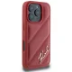 Karl Lagerfeld iPhone 16 Pro Case Quilted Signature, Red