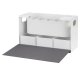 Maclean MC-479 Universal Cosmetics Organizer, 367x150x220mm, White