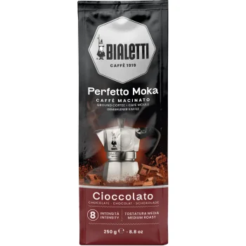Bialetti Perfetto Moka Cioccolato ground coffee, 250 g