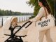 Mommy Bag 3in1 Diaper Bag with Cosmetic Bag and Organizer, Beige