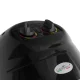 Gabbiano DII-301W Wall-Mounted Hood Hair Dryer, Black