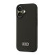 Audi Silicone vāciņš Apple iPhone 16 melns