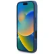Guess Grained Printed Flower Pattern MagSafe Phone Case Cover iPhone 16 Pro Max blue