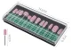 Set of 12 Stone Nail Drill Bits for Manicure, Pedicure & Podiatry