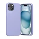 Vention KUFV0-20 Silicone Case for iPhone 15 Plus, Purple
