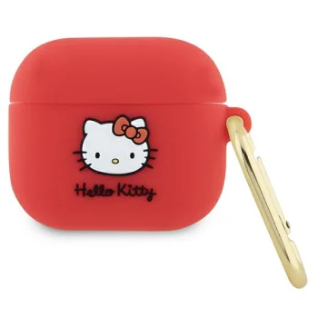 Hello Kitty AirPods 3 Case Silicone 3D Kitty Head, Fuchsia