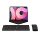 Set Wireless Foldable Keyboard Delux KF10 + Ergonomic Mouse MF10PR