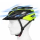 Wozinsky MTB Bike Helmet with Rear USB Light (M, Black/Yellow)