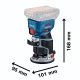 Bosch GKF 18V-8 Cordless Palm Router 18V (Bare Tool)