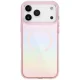 Uniq Iridescia Magclick Charging Case for iPhone 17 Pro Max, Pink