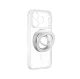 AmazingThing Titan Pro Lens Ring Set Case for iPhone 18 Pro, MagSafe, Clear