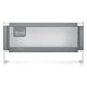 Toddler Bed Rail Guard for Kids Nukido NK-227, 200 cm, Gray