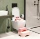 Ecotoys Kids Toilet Training Seat with Step Stool, Pink