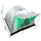 4-Person Igloo Camping Tent with Canopy, 200x200cm