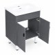 Multigarden ModernHome Bathroom Furniture Set with Sink and Mirror