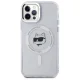 Karl Lagerfeld IML Metal Choupette Head MagSafe Case for iPhone 12 / 12 Pro, White