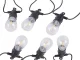 Garden Garland 10 LED Bulbs, 10m, Warm Light