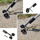 Crevice Weeding Tool with Wheels for Patios and Driveways
