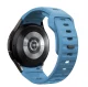 Tech-Protect Silicone Line strap for Samsung Galaxy Watch 4 / 5 Pro 6 7 FE - blue