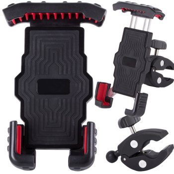 Anti-Shock Bicycle Handlebar Phone Holder