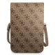 Guess Smartphone Bag 4G Triangle GUWBP4TMBR, Brown
