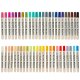 Waterproof Acrylic Markers for Fabric and Stones, 48 pcs
