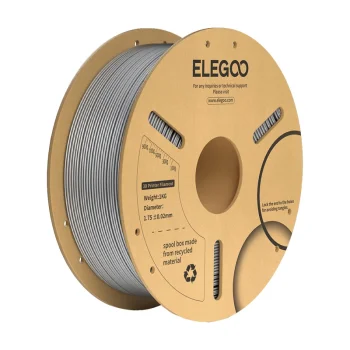 ELEGOO PLA+ 3D Printer Filament 1.75mm, 1kg (Star Gray)