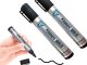 Permanent marker with round tip, waterproof, black