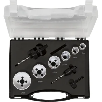 Makita D-47117 BiM Hole Saw Set, 9 pcs