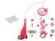 Baby Crib Mobile with Star Projector and Remote Control, Pink