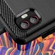 Samsung Galaxy Xcover 6 Pro (SM-G736) / Xcover Pro 2 Carbon Fiber TPU Protective Case Cover, Black