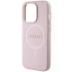Guess iPhone 15 Pro Case Saffiano MagSafe, Pink