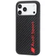 Audi R8 Carbon Fiber MagSafe Case for iPhone 18 Pro Max / 17 Pro Max, Black
