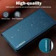 Samsung Galaxy A35 ( SM-A356E/DS ) LC.IMEEKE PU Leather Wallet Protective Book Case Cover, Blue