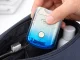 Mini electric shaver for men, pocket beard and face trimmer, USB-C, IPX5