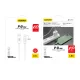 Dudao L6X USB-C to Lightning PD 20W Cable, 1m, White