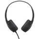 Belkin SoundForm Mini Wired Kids On-Ear Headphones, Black