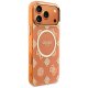 Guess IML Peony Dot MagSafe Phone Case Cover iPhone 17 Pro Max - Orange