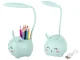 Kids LED Night Lamp Desk Lamp Reading Light, Blue