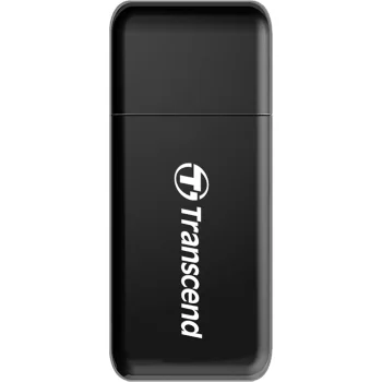 Transcend RDF5 USB 3.0 SD/microSD Card Reader, Black