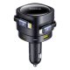 Baseus Enjoyment Max 90W auto lādētājs 2x USB-C + USB-C un Lightning kabelis - Melns | Phone Car Charger