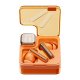 Bezvadu austiņas QCY MeloBuds Neo T31 BT 5.3 Oranžas