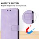 Samsung Galaxy A16 4G / 5G ( SM-A166 / SM-A165 ) Leather Color Wallet Protective Book Case Cover, Purple