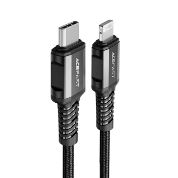 Acefast C1-01 USB-C to Lightning Cable 30W PD 1.2m - Black