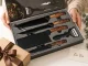 Kitchen Knife Set 6 Pieces: 4 Knives, Kitchen Scissors and Peeler