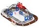 Electric Train and Car Track Set for Kids 108 Pieces