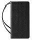 Magnet Strap Case for iPhone 14 Pro Max Flip Wallet Case with Lanyard, Black