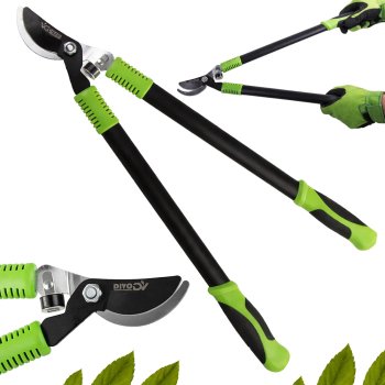 Heavy-Duty Anvil Lopper 62.5cm Branch Shears DIVODV, Green