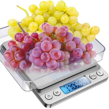 Ruhhy 24210 Precision Digital Kitchen Scale 2kg