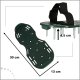 Lawn Grass Aerator Shoes, Garden Footwear with Metal Spikes
